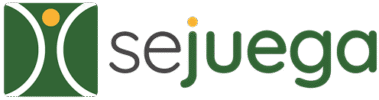 Logo de Sejuega, marca deportiva desarrollada por Alba Estudios.